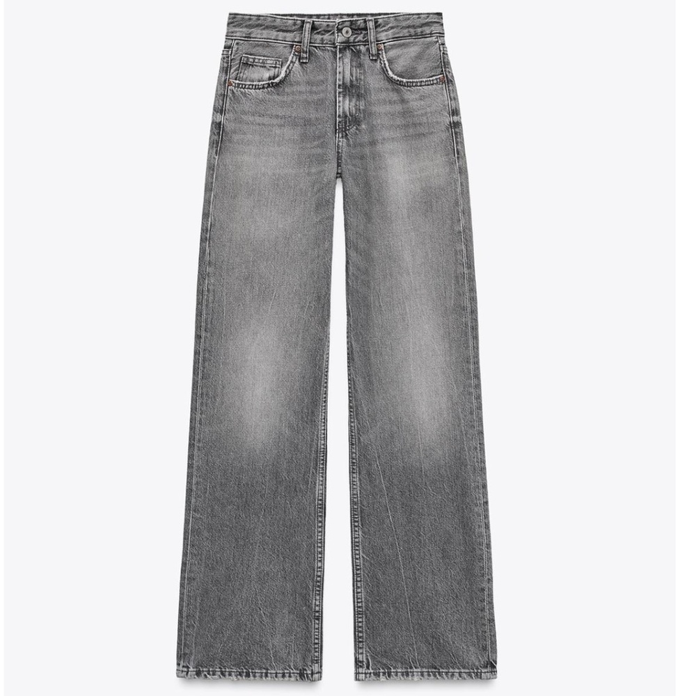 NWT Zara wide leg jeans!